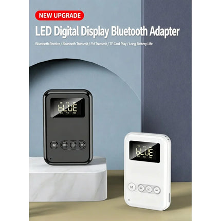 Adaptateur audio Bluetooth 5.0 Émetteur et récepteur 2-en-1