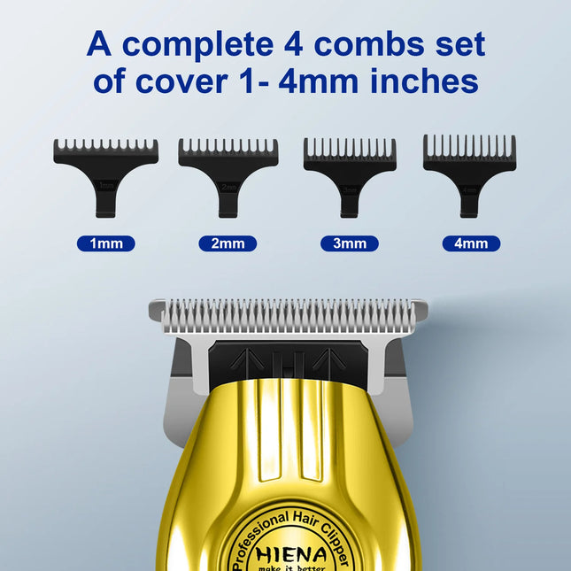 Five-Piece Professional Men's Hair Clipper Set Professional