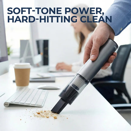 70W Portable Cordless Vacuum – 2-Speed Suction & Blower for Car/Home