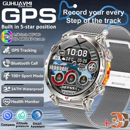 Smart Watch For Man New Sports Fitness tracking GPS