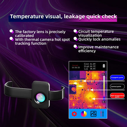 DIBELLAY BSIDE SH9/SH7 Thermal Imager & Multimeter 2-in-1 (320×320, 20000 Counts) – Auto & Heating