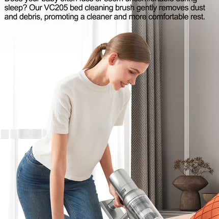 ABIR VC205 Smart Cordless Vacuum – 27000PA Suction & Touch Screen