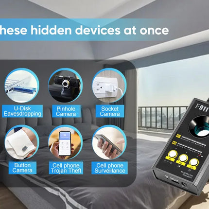 F911 Hidden Camera & RF Detector