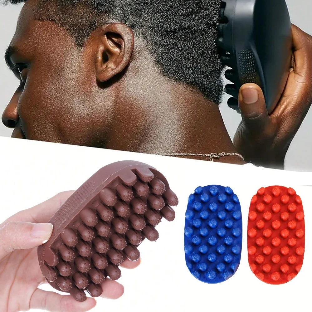 3pcs/set Hair Styling Rubber Washable Afro Curl Sponge Soft Hair