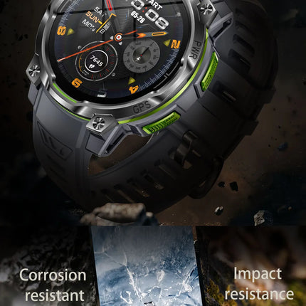 GPS Sports Smart Watch with Flashlight