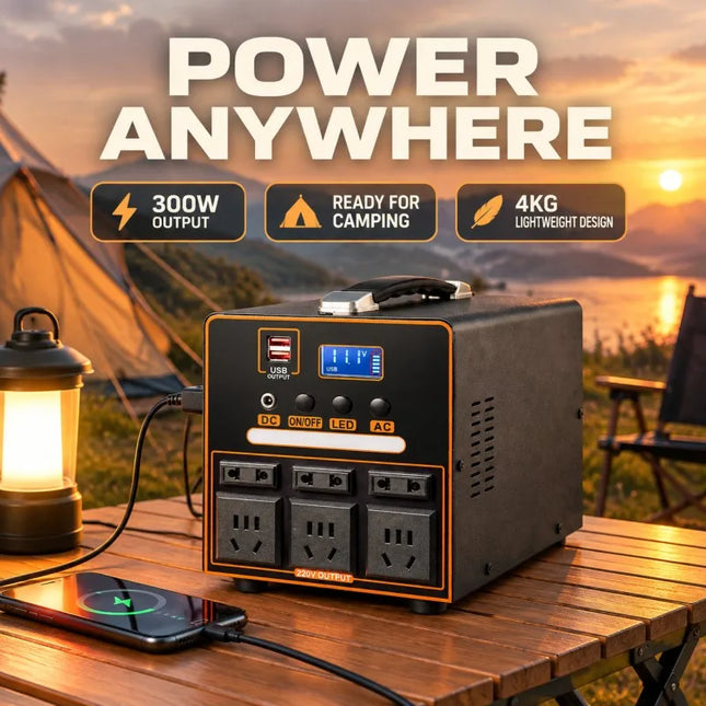 300W 可攜式儲能電源