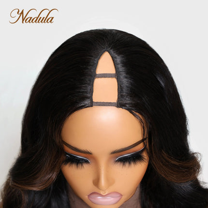 Nadula Color Blend V-Part Wig – Body Wave Human Hair