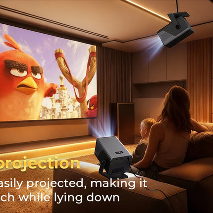 LynCast X7 Projector 1080P, 8K Decoding, Android 14, WiFi 6, Auto Focus
