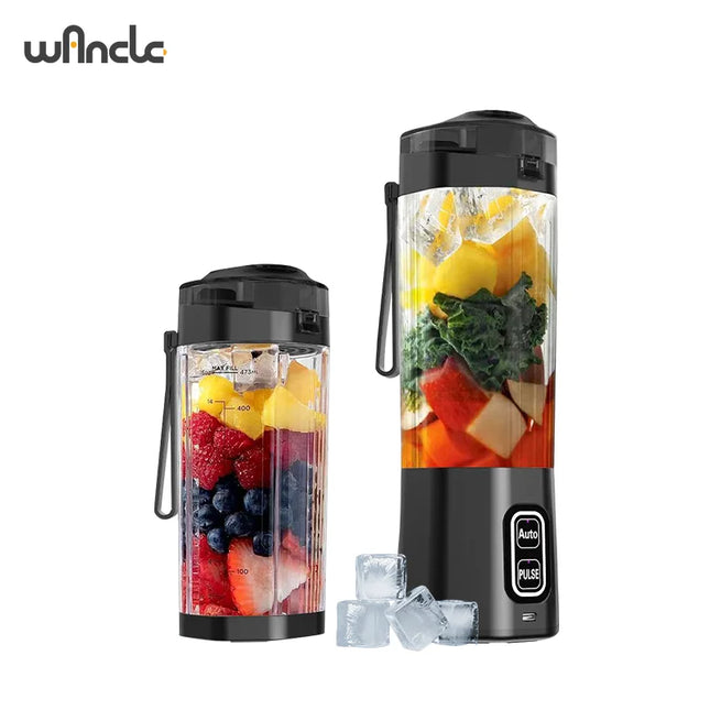 700ML Portable Juicer Blender – USB Rechargeable, 6-Blade Smoothie Maker
