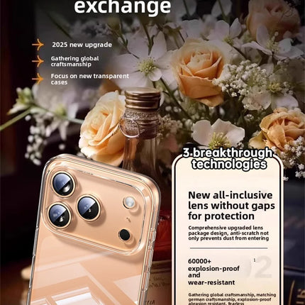 Dibellay DIVI Soft Clear TPU Case – Shockproof Silicone for iPhone 11–17