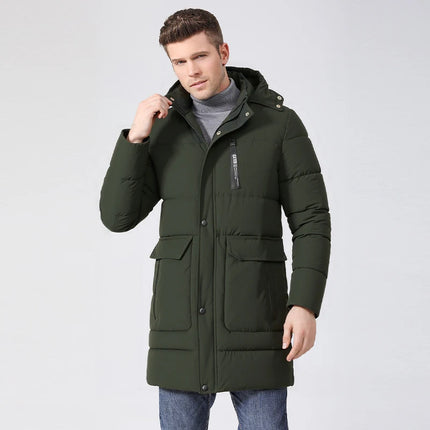 Men’s Fleece Hooded Parka