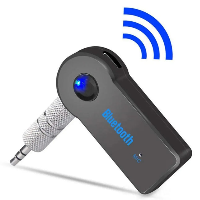 Bluetooth 5.0 Car AUX Receiver 3.5mm Hands-Free Adapter