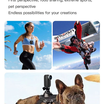 Dibellay 4K Mini Action Cam – Waterproof WiFi Sport Camera