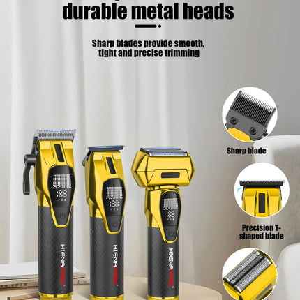 HIENA Hair Trimmer Professional Haircut Machine Clippers