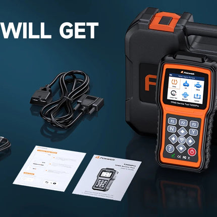 TPMS Sensor Activation & Reset Tool – Tire Pressure Monitoring, Programming, and OBD2 Diagnostic Tool