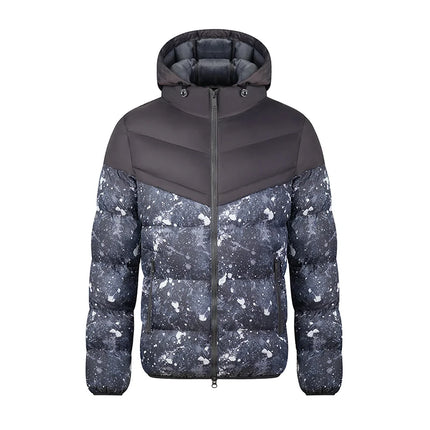 Men’s Color-Block Winter Parka