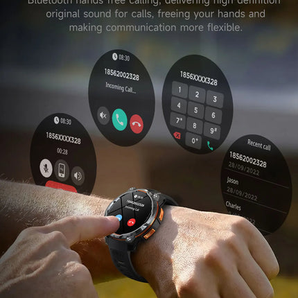 GPS Sports Smart Watch with Flashlight