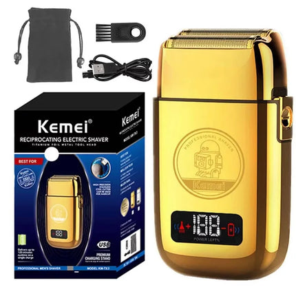 Dibellay Premium Gold Shaver Sleek, Powerful & Rechargeable