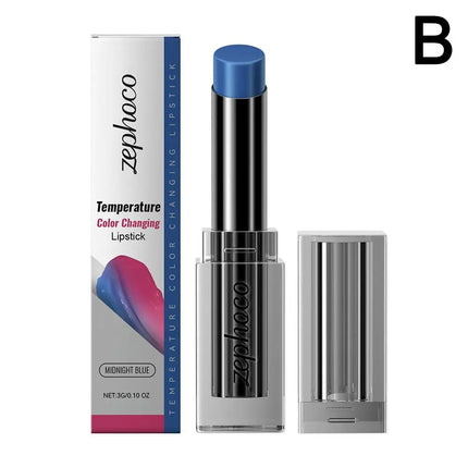 Rouge à Lèvres Bleu Waterproof – Longue Tenue & Fini Glossy
