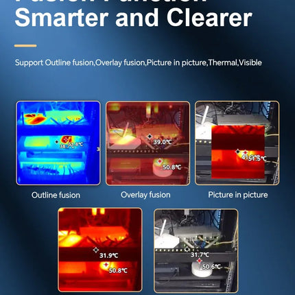 DIBELLAY NOYAFA NF-526E Infrared Thermal Imager – 256×192, Handheld Industrial Thermometer for Floor Heating & Repairs