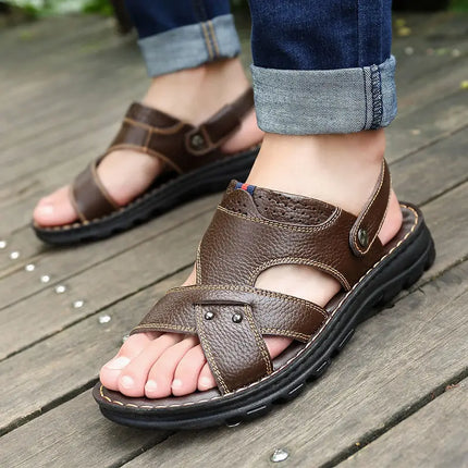Men Leather Sandals