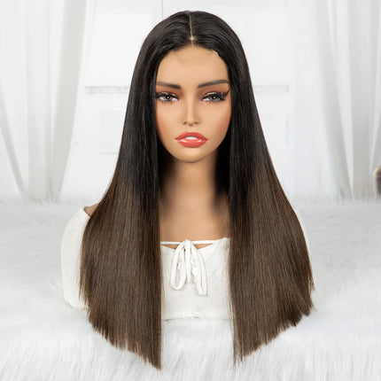 Perruque cheveux humains vietnamiens – 16A double drawn, HD Lace