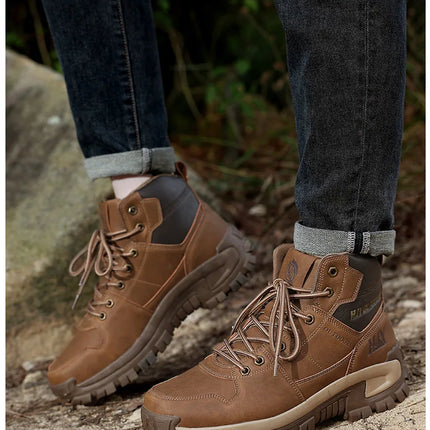 Men’s Leather Combat Boots