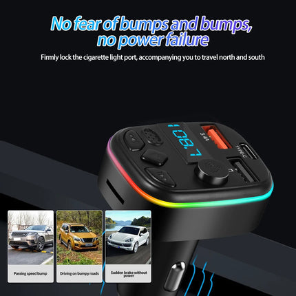 Car Bluetooth 5.0 FM Transmitter Handsfree