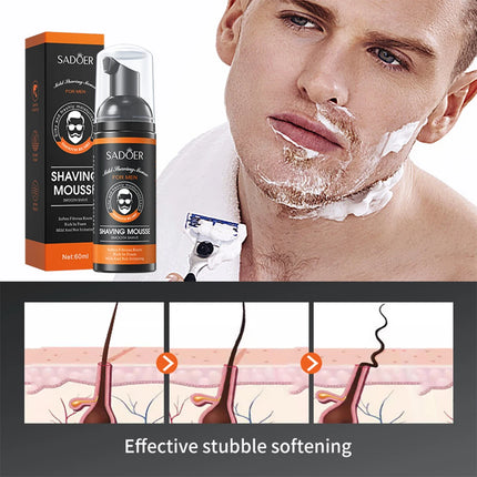 “Men’s Shaving Mousse & Gel – Smooth, Gentle, Non-Irritating”