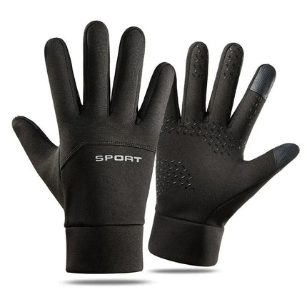 Screen Touch Non-Slip Full Fingers Gloves Unisex Outdoor  Sports Warm Gloves Men And Women