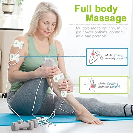 Electric Muscle Massager + Storage bag Tens