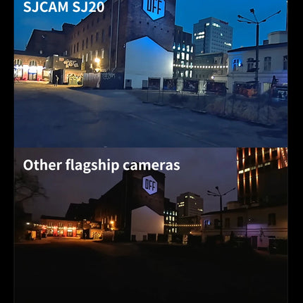 DIBELLAY SJCAM SJ20 4K Dual-Lens Action Camera – Anti-Shake, Waterproof, 5G WiFi, Touch Screen, Motion Detection