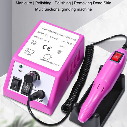 Ponceuse à ongles électrique 20 000 RPM – Manucure & pédicure