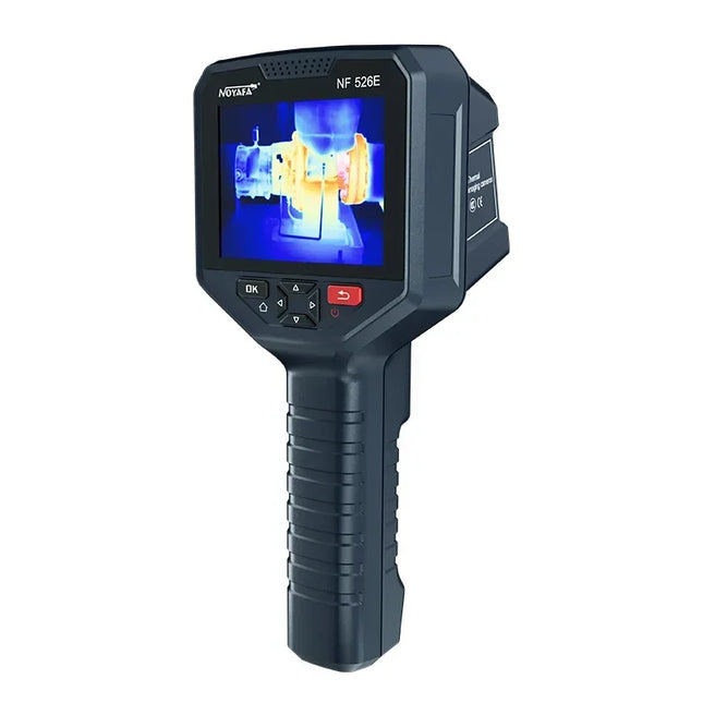 DIBELLAY NOYAFA NF-526E Infrared Thermal Imager – 256×192, Handheld Industrial Thermometer for Floor Heating & Repairs