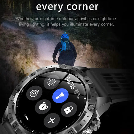 Outdoor Military GPS Smart Watch