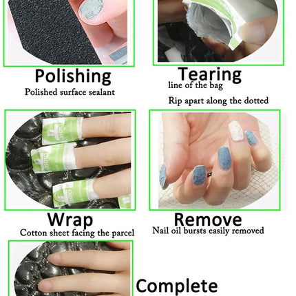 Gel Nail Polish Kit with UV Lamp & Electric Nail Drill – Complete Manicure Set