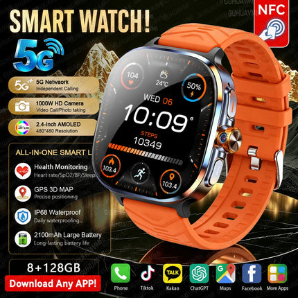 5G/4G Smart Watch with Video Call