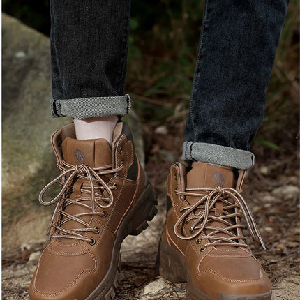 Men’s Leather Combat Boots
