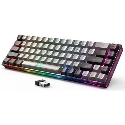 Wireless Gaming Keyboard 68 Keys – Backlit & Rechargeable