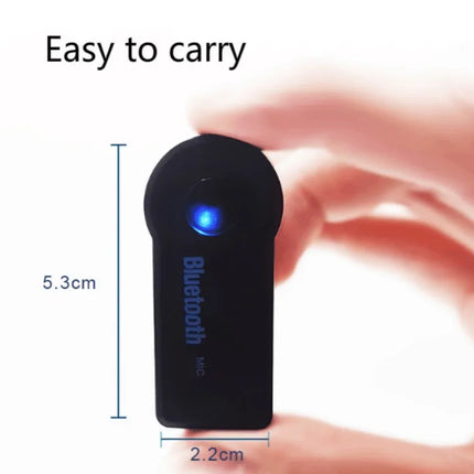 Bluetooth 5.0 Car AUX Receiver 3.5mm Hands-Free Adapter