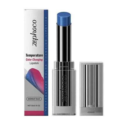 Rouge à Lèvres Bleu Waterproof – Longue Tenue & Fini Glossy