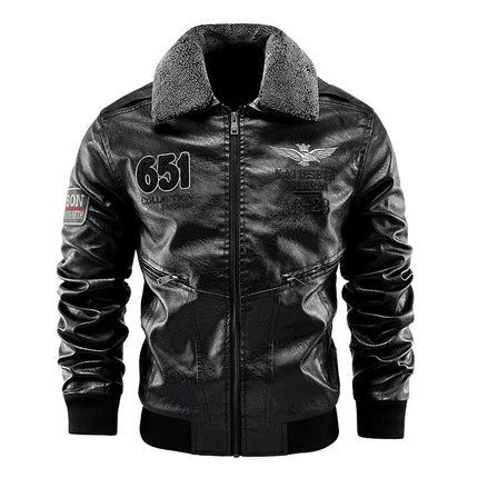 Men’s Removable-Collar Winter Jacket