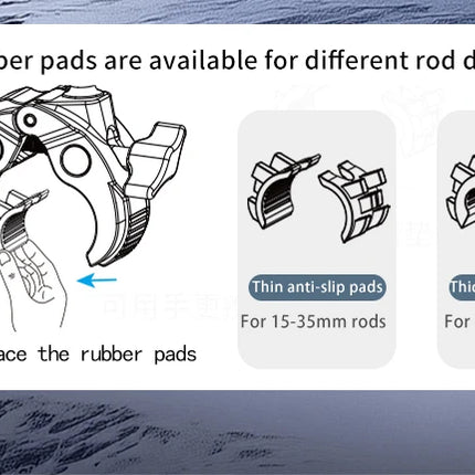 DIBELLAY LanParte – Support Téléphone Voiture 360° à Ventouse Métallique