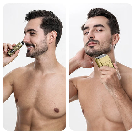 3-in-1 grooming kit for men — hair clipper, professional look.