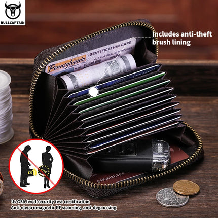 BULLCAPTAIN Genuine Card Bag Men's