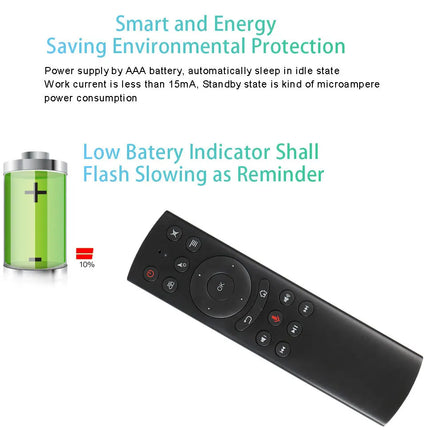 MRSVI G20S Air Mouse Remote – Voice Control 2.4G