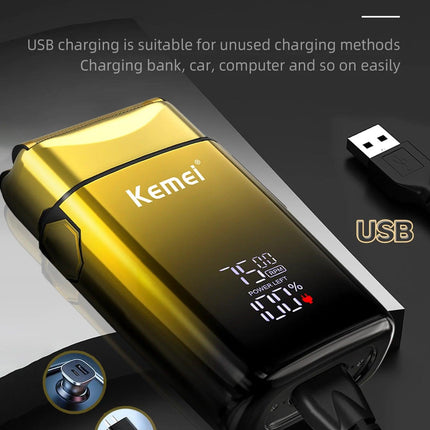 Kemei 2 in 1 Professional Electric Hair Clipper