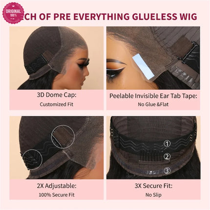 Beautyforever Water Wave Wig – 7x5 HD Lace, Glueless