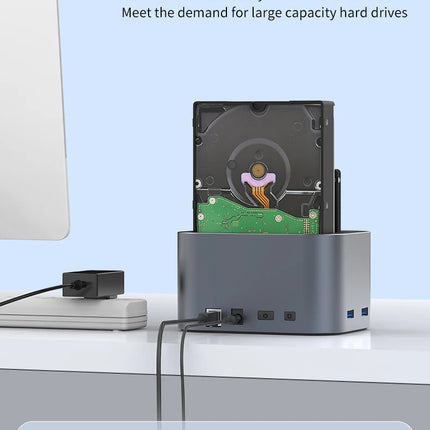 GODO USB 3.0 Dual Bay HDD Docking Station for SATA SSD & HDD
