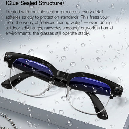 4K AI Smart Glasses with Translation